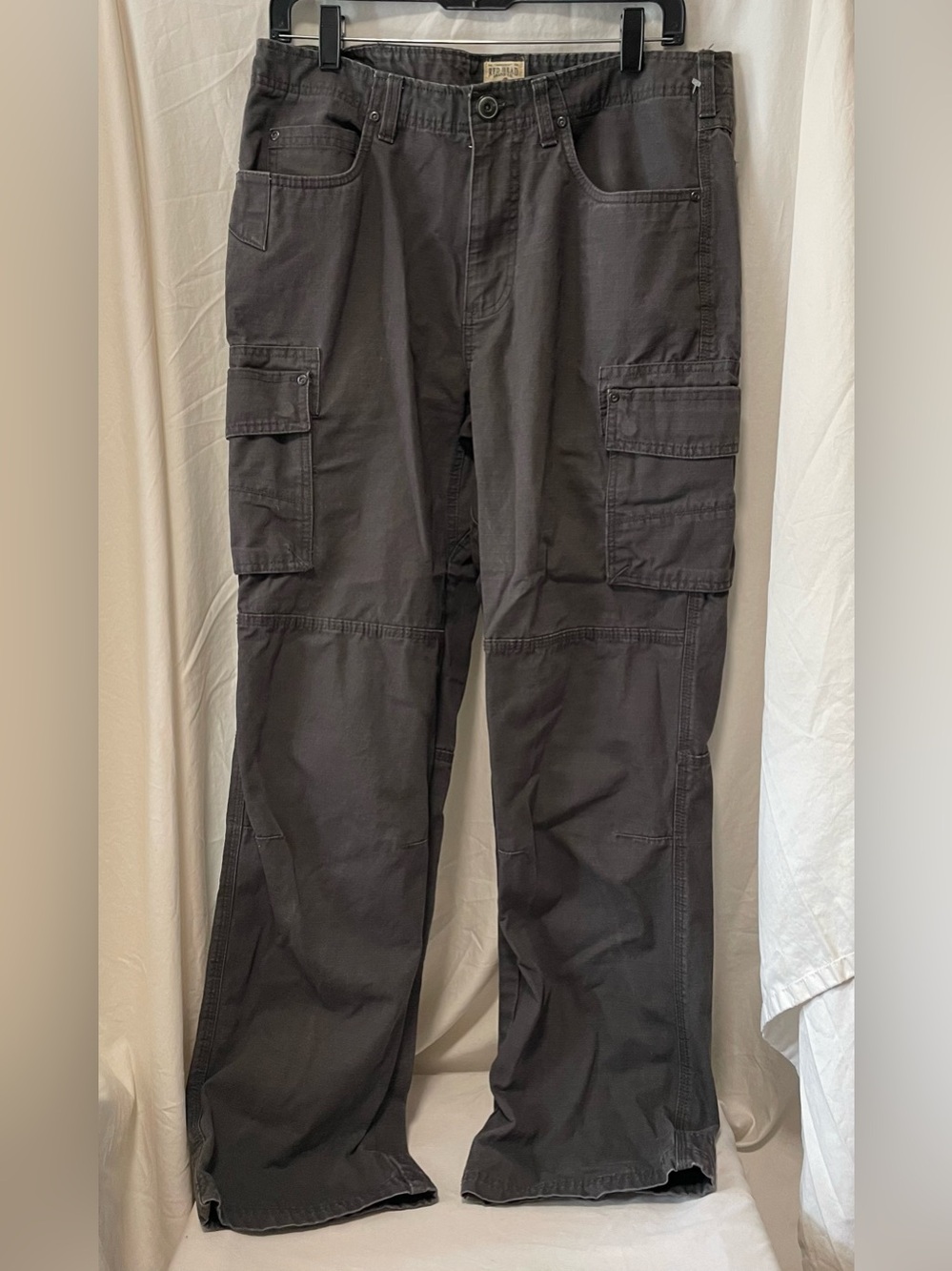 RedHead Dark Gray Cargo Pants with Multiple Utility Pockets